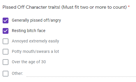 // yttd

Today's Pissed Off Character of the day is Hinako Mishuku from Your Turn to Die!

(Submitted by Google Forms Anon!)
(Content warnings for the game can be found here doesthedogdie.com/media/19866.)
(Anon also mentioned to tag it as "// yttd" due to the amount of cws)