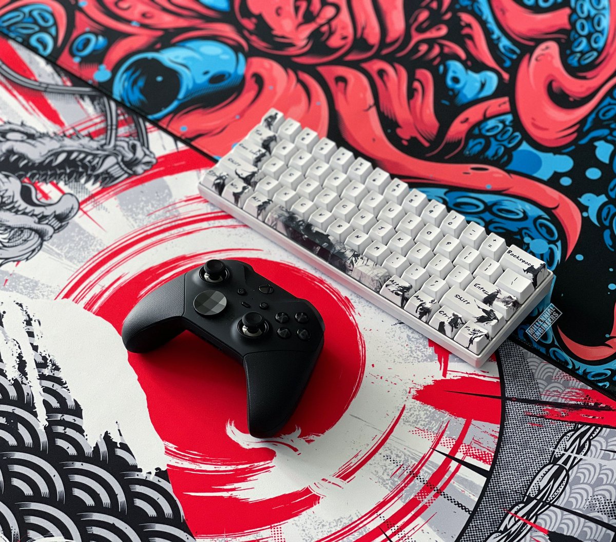 millennialencom's tweet photo. Do you prefer to game on a controller or a keyboard?

#millennialengineerscom #mechanicalkeyboard #geek #hardware #keycaps #gamer #gaming #rmk #setup #gamingkeyboard #rgb #gamerlife #coder #mk #keyboard #desksetup #customkeyboard #mousepad #controller #xbox #mekaura https://t.co/t8a3AnpbPB