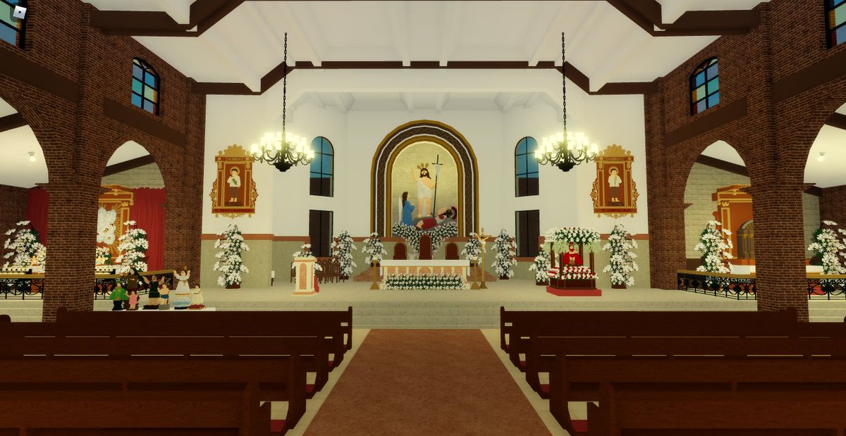 pontifexscxz's tweet photo. FIESTA NA!

Halina't makiisa sa Kapistahan ng Santo Niño de Molino sa Roblox!

#Pista2022
Floral by: @floralbycarmina https://t.co/w8iENQ0VzV