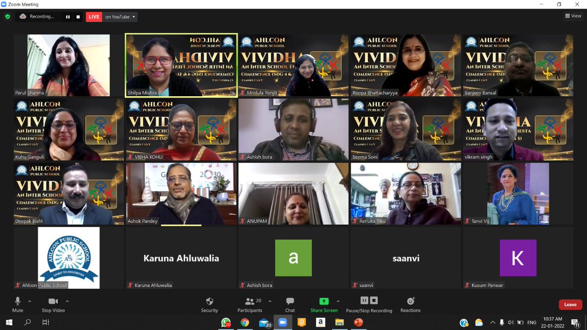 sr_aps's tweet photo. The Primary Department of Ahlcon Public School celebrating VIVIDHA -the annual Inter school fiesta.
Jubilant young learners participating in an   amalgamation of a plethora of literary and cultural activities @ashokkp @Ahlconpublic1  @sanjeevbansal06 @seemasoniaps https://t.co/N24Nd1F0kB