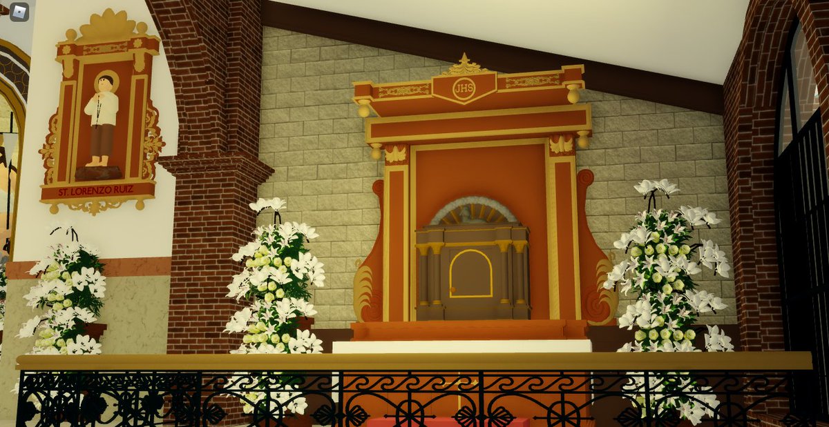 pontifexscxz's tweet photo. FIESTA NA!

Halina't makiisa sa Kapistahan ng Santo Niño de Molino sa Roblox!

#Pista2022
Floral by: @floralbycarmina https://t.co/w8iENQ0VzV