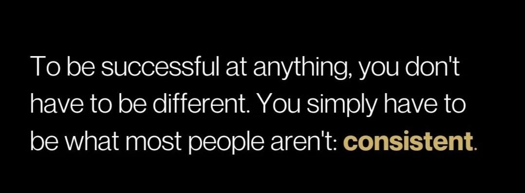 richretaliation's tweet photo. Do not underestimate the power of consistency ! https://t.co/uxyFh2okw9