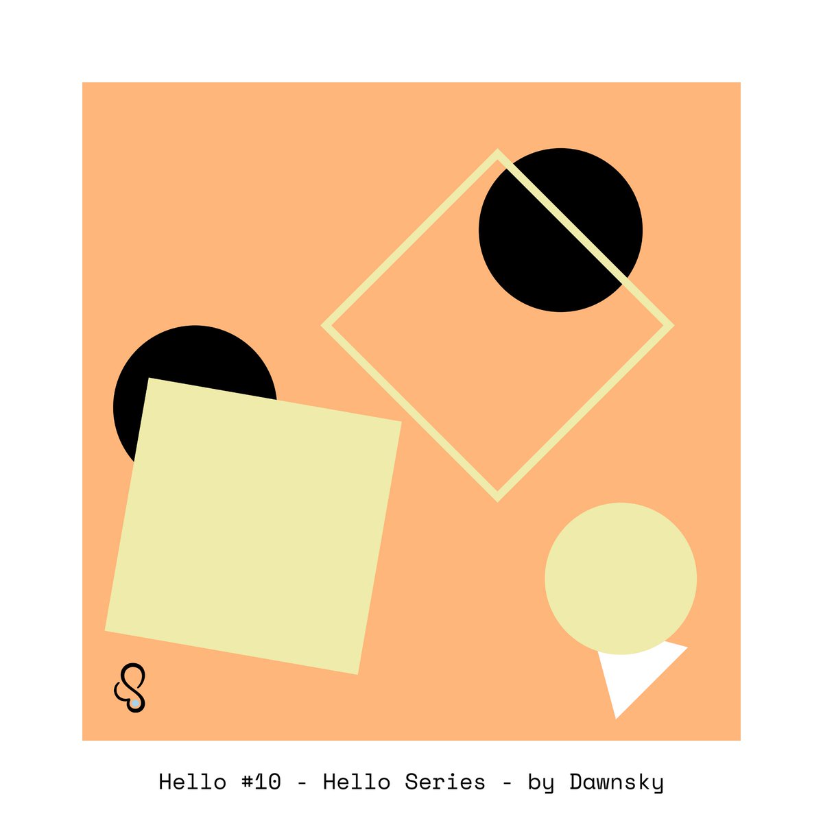 dawnsky23's tweet photo. This is Hello number 10. One of the artwork in my Hello World Collection. Visit the links to find more detail about my collection.
https://t.co/xlx3lP81QN 

#NFTCommunity #NFTCollection #nftart #NFTartist https://t.co/FAyoJUgiJw