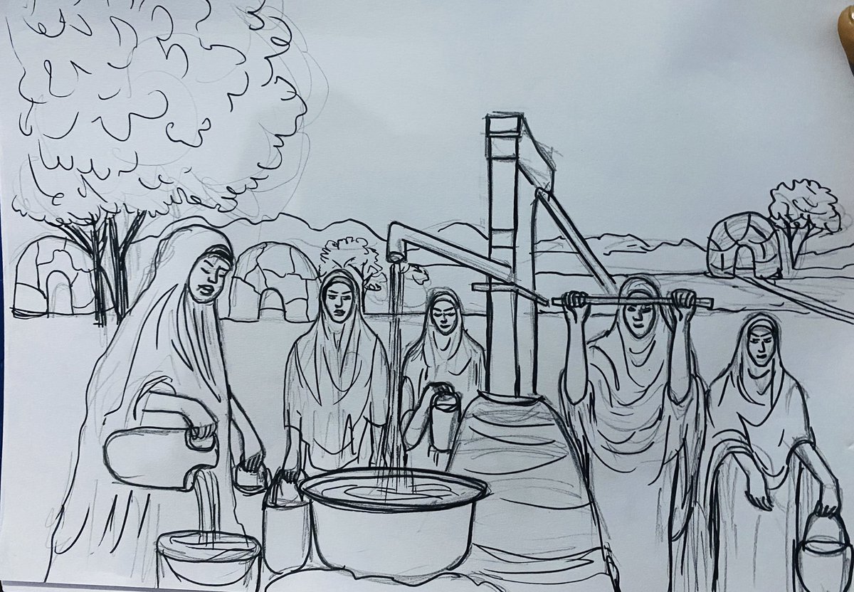 nujuumarts's tweet image. Building the idea before it turns in to real story. #sketching #drawingmanual #ideasketching #artwork