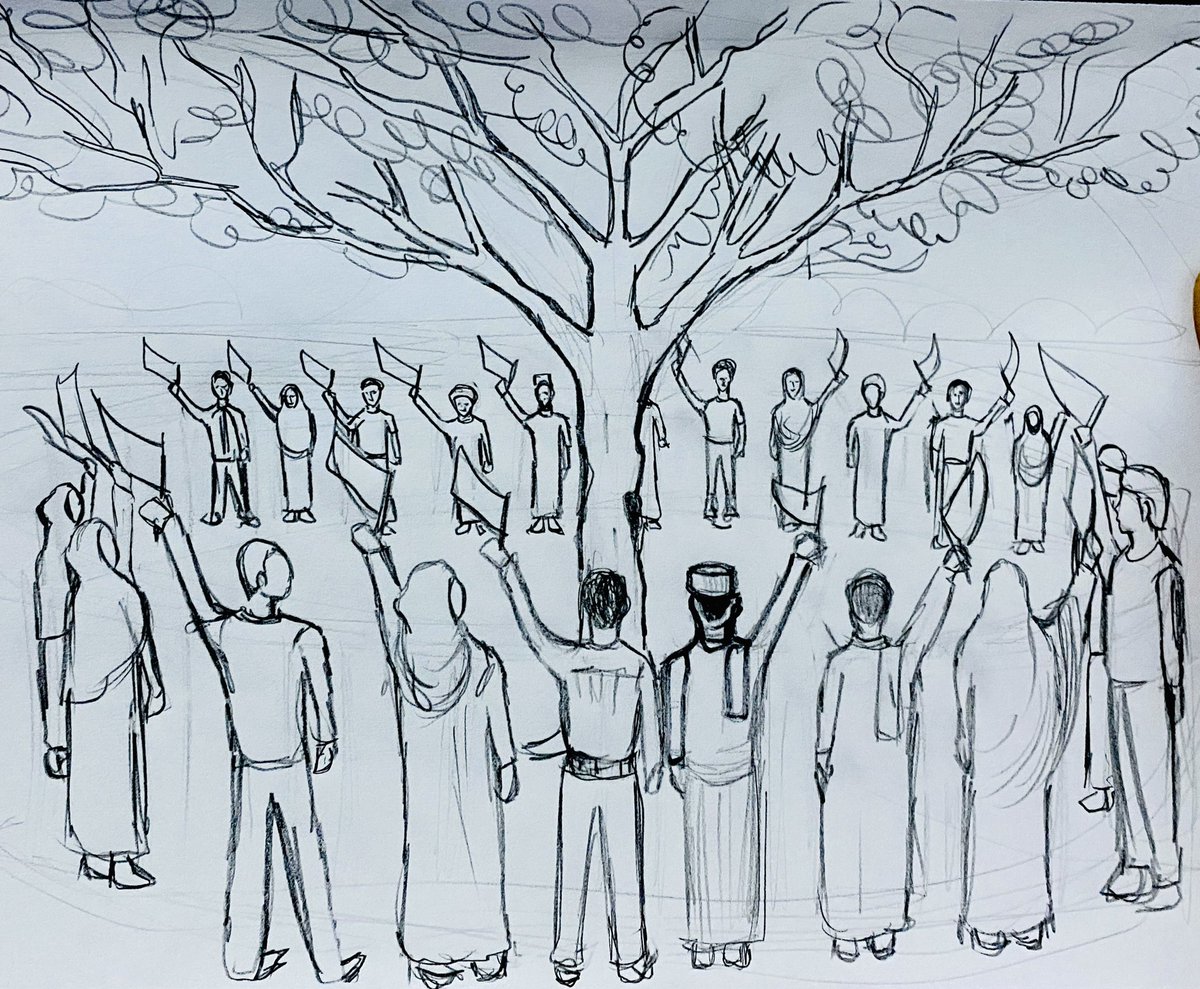 nujuumarts's tweet image. Building the idea before it turns in to real story. #sketching #drawingmanual #ideasketching #artwork