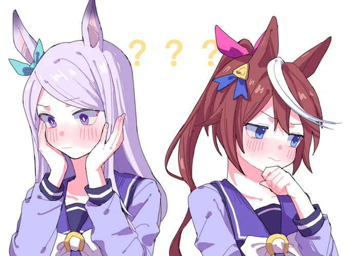 #ウマ娘
#トウカイテイオー
#メジロマックイーン 