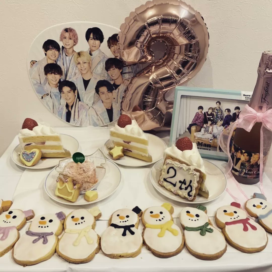 rie97118745's tweet photo. 娘たちとクッキー焼いたよ（🍪•᎑•🍪）

Snowman
2022.1.22
2th,Anniversary https://t.co/LuwV8GwCB6