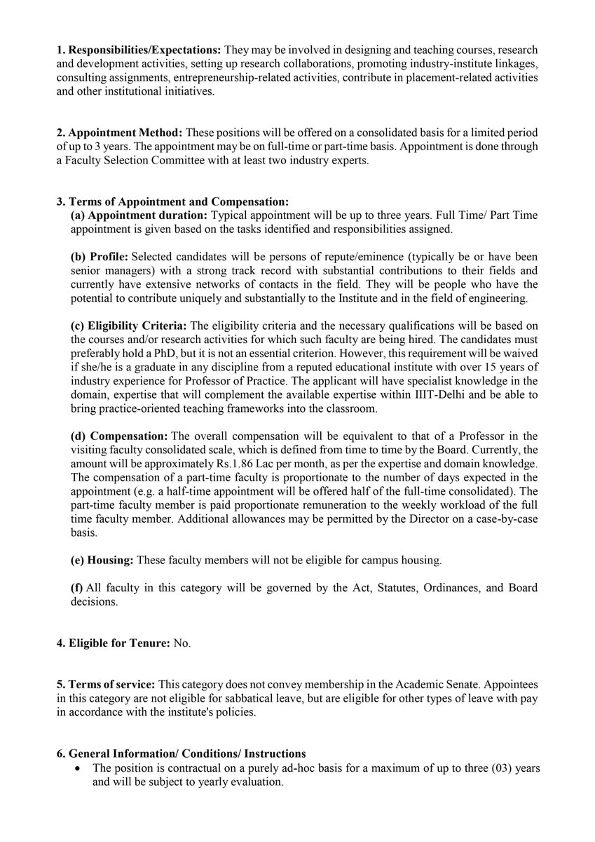 iiitdcdnm's tweet photo. We are looking to hireProfessor of Practice in
@hcdiiitd / @iiitdcdnm . Appointees in this category are distinguished professionals, either practicing or retired.
For complete details, visit- https://t.co/tgjBkk7QmE
Last date for submitting the application: 31st Jan'22 https://t.co/e60pY6TsDK