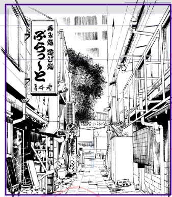 今日の漫画背景 