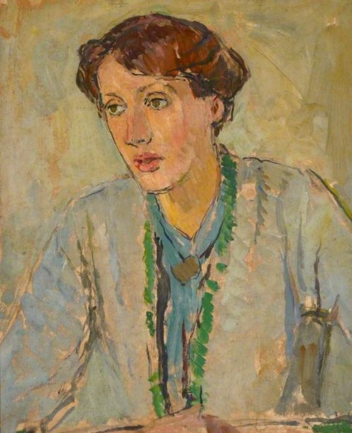 womensart1's tweet photo. “As a woman I have no country. As a woman I want no country. As a woman, my country is the whole world.” - Virginia Woolf.

Portrait of the writer by her sister, artist Vanessa Bell (c.1912). https://t.co/OHZDqCOLp9