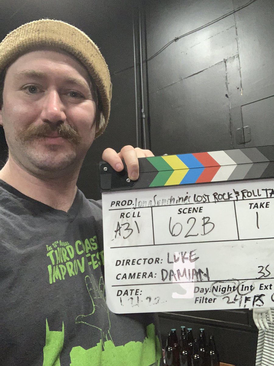 LukeZwan's tweet photo. Today, I wrapped directing a pilot for @JohnSunshineTV created by @AliceNWells and @ForeverKeogh
#director #preDGA #pdxfilm #indiefilm https://t.co/jVNvOwd25o