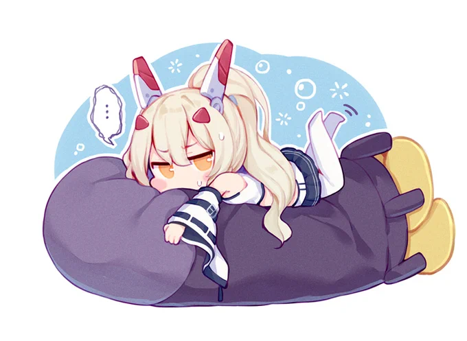 4000フォローありがとうございます!✨
なんか...最近綾波ちゃんを描く時、魚雷を連想するんですね…(ラフィーちゃんなら…ニンジン…)🥕

#アズールレーン 