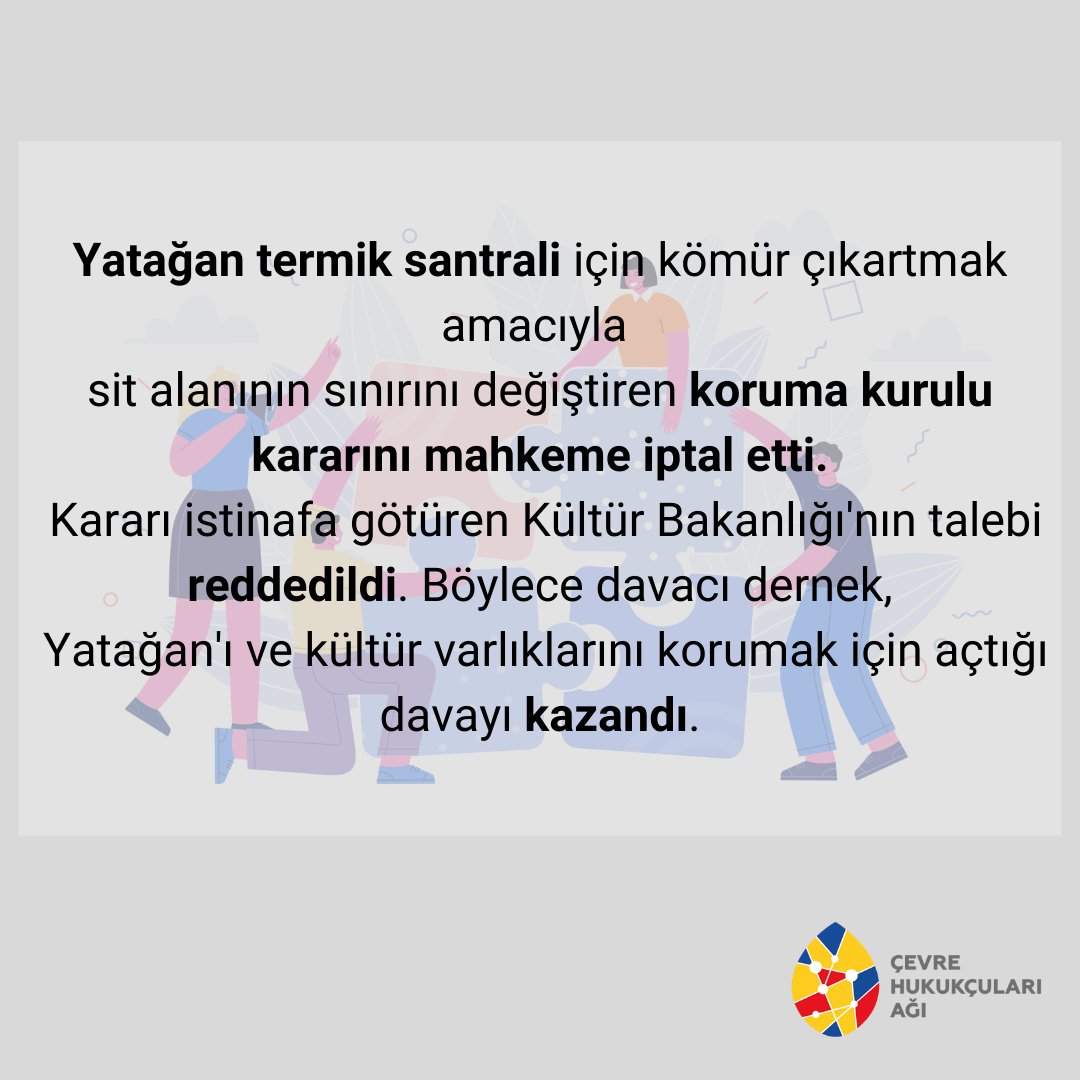 haklararastirma's tweet photo. Yatağan termik santrali için kömür çıkartmak amacıyla sit alanının sınırını değiştiren koruma kurulu kararını mahkeme iptal etti. Kararı istinafa götüren Kültür Bakanlığı'nın talebi reddedildi. https://t.co/uSah4mhbmb