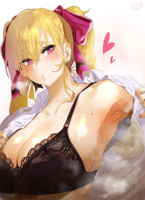 お題箱より～
tkmyronの黄ばんだ脇パッド公開 