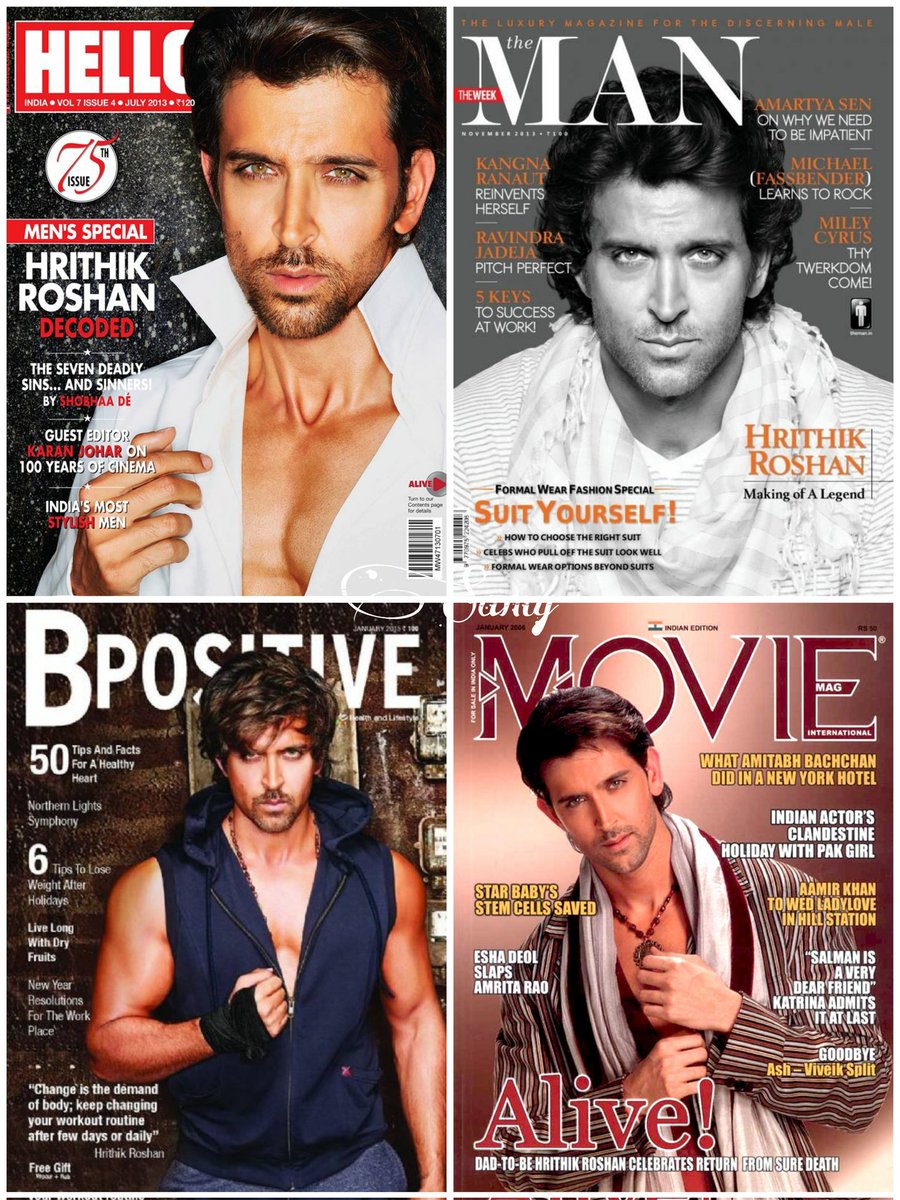 GioiaSamy's tweet photo. Hello The (Our) Man ♡ BPositive &amp; Movie!
#HrithikRoshan https://t.co/J5KCt5m9eo