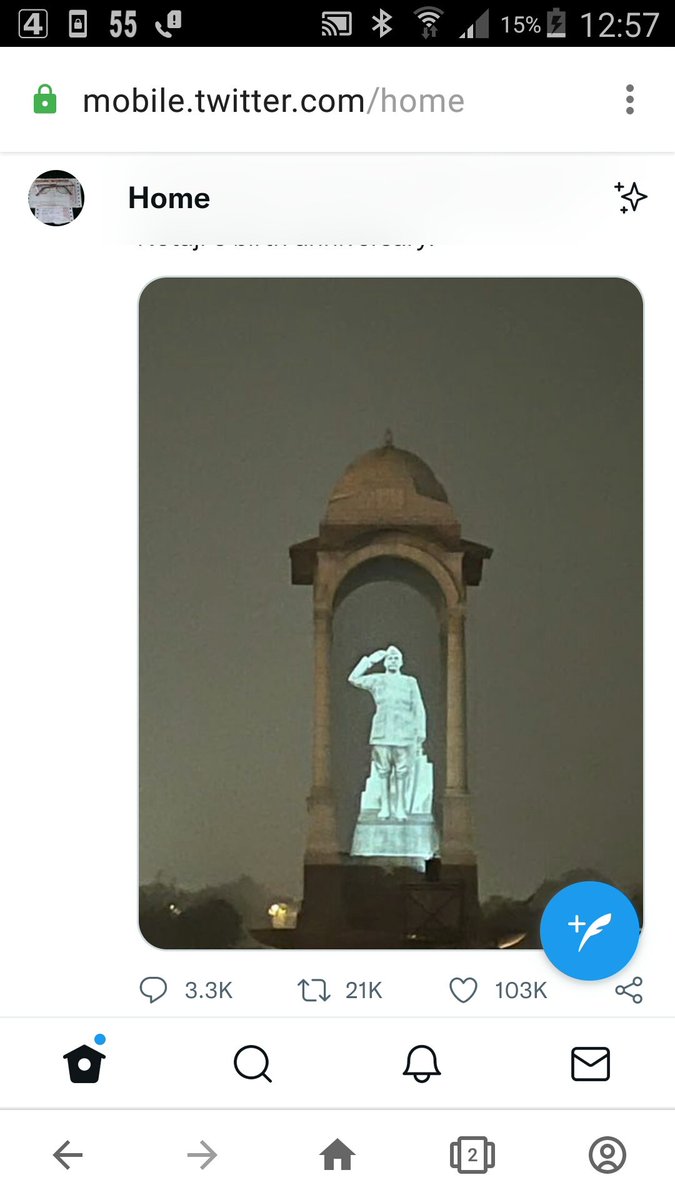 jfksalive's tweet image. What I see on TV Image as He #puncturing (not lecturing) the #Nation is not @NarendraModi but his #Hologram holographic image, ie.TotalSurreal is his approach! #INDIA needs robustness of #Society&amp;amp; #State not electronic mystifying. Creating a Edust is like treating #NetaJi a #BIN.