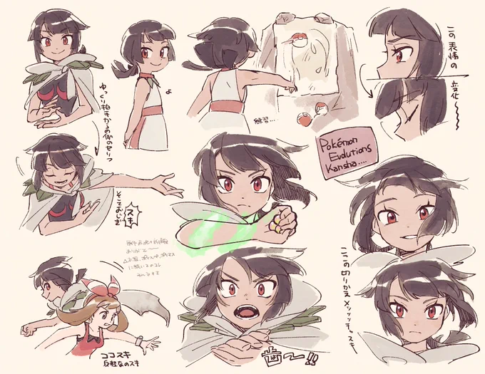 ポケモンエボリューションズのヒガナ回感謝の絵
ヒガナのアニメを本当にずっと待ってた… 