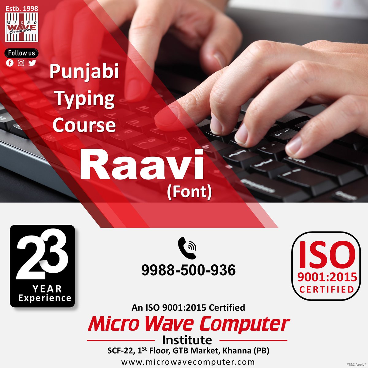 hdpkaur's tweet photo. Punjabi Typing (Ravi font) in khanna 
#microwavecomputer #institute #khanna #mwc98 #typing #Servant #spacesgottalent #QNT #ravifont #MitchPlease #Bitcoin #jeru #fonts #typingtips #institutes #punjabi #computer #QueensABC #RealLifeHeroes #Fortnite #GameFi #QuestionsYouNeverSayNoTo https://t.co/zvcHqX50Ly