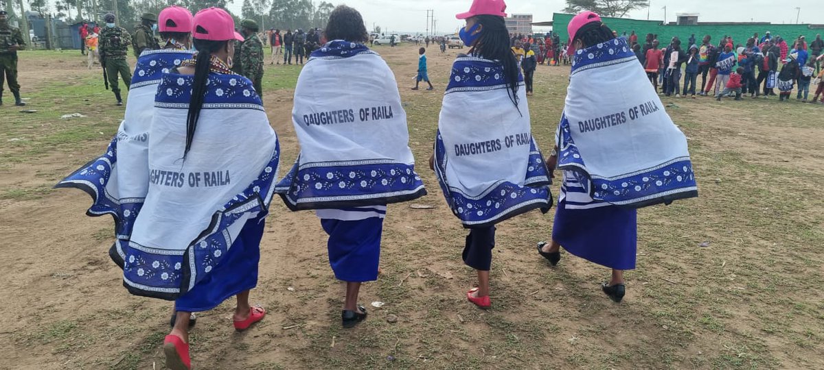 CrystalOkusa's tweet photo. I like the Maa ladies regalia...#DaughtersOfRaila in Narok ready to welcome #Baba #Inawezekana #AzimiomtaaniNarok https://t.co/ThNdrXTdk7