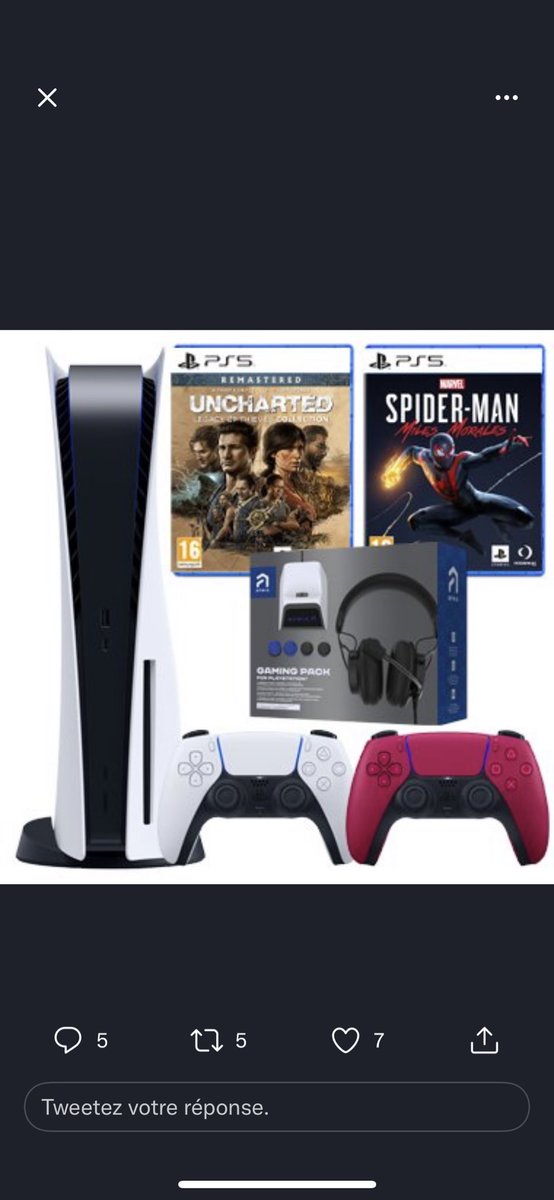 padawan33710's tweet photo. Merci 🙏 à @StationOfPlay pour la notification de Micromania-Zing #micromania …… le saint Graal enfin …… sera bientôt à la maison 🏠 https://t.co/vXxdYXmo7a
