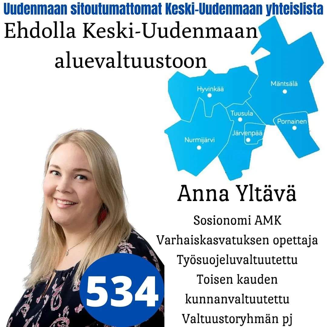 Anna Yltävä tweet media