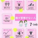 ダイエットに悩む人は熟読を!痩せ習慣がある人・ない人の特徴!
