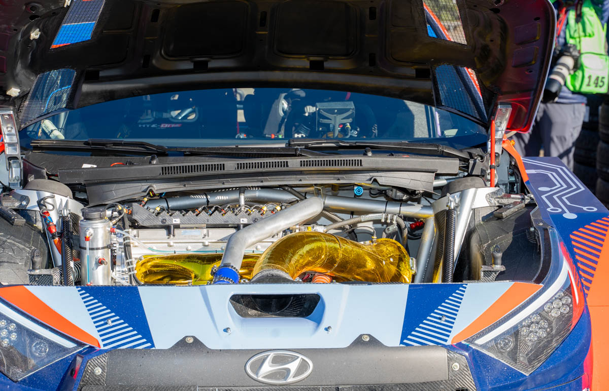 Butch_on_Racing's tweet photo. A little early morning WRC tech dump, Hyundai first up#RallyMonteCarlo #wrctech #pmwmagzine https://t.co/ZG0CGtSH7I
