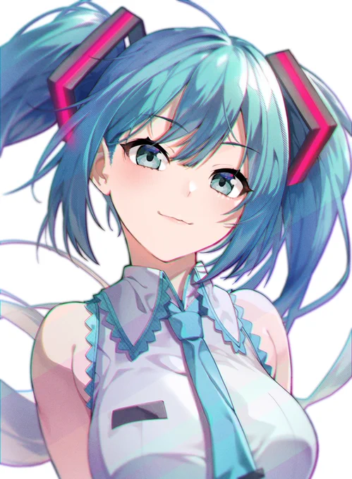 #初音ミク 
多分、数年ぶりに描いたミクだよー
学生時代はニコニコ動画の影響で、東方とボカロ滅茶苦茶見てた。 