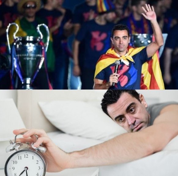 -Gracias por el apoyo, sin vosotros no hubiese sido posible este triplete y... +Pipipipí Pipipipí Pipipipí!!!

Tras la derrota en supercopa en el clásico, la eliminación copera ante el Athletic y la no renovación de Dembelé, Xavi vuelve a la dura realidad. Repasémoslo!!
🔽🔽🔽