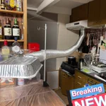 賃貸でも焼肉がしたい!DIYしてしまった換気扇からのダクトホース!
