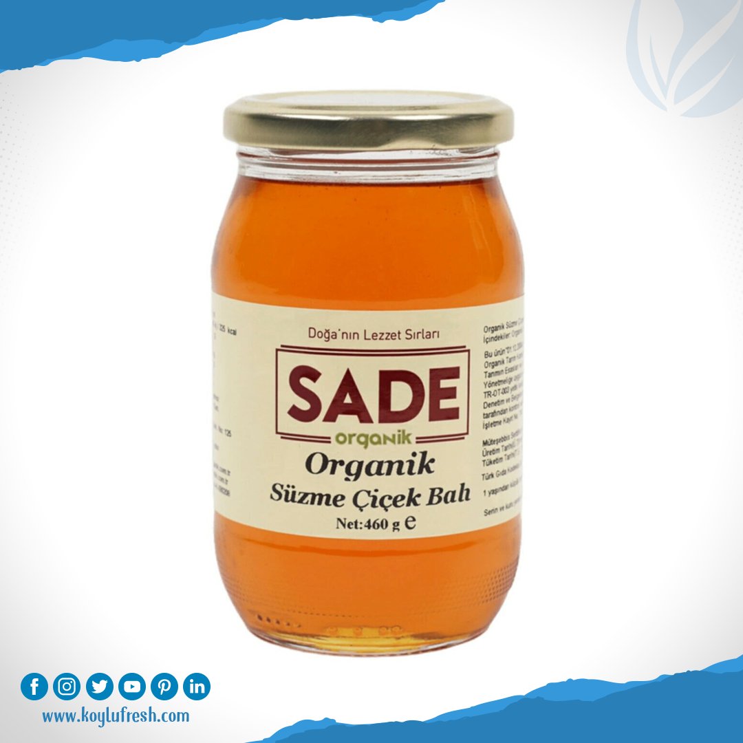 KoyluFresh's tweet photo. 🛒 Organik tarım yönetmeliğine göre üretilen katkısız ve koruyucusuz, Sade Organik Süzme Çiçek Balı.
#doğal #taze #organik #fresh #glutenfree https://t.co/sM31Hu1V8M