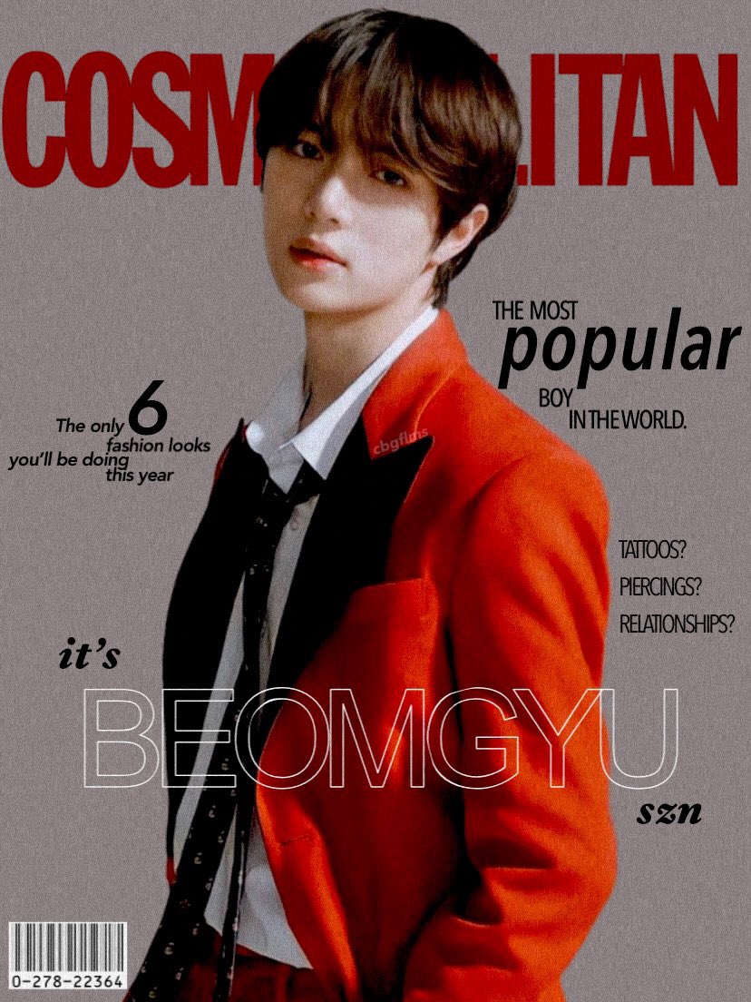 #BEOMGYU for COSMOPOLITAN