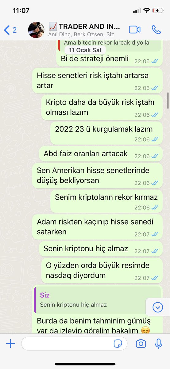 Kriptocu dostlara notlar