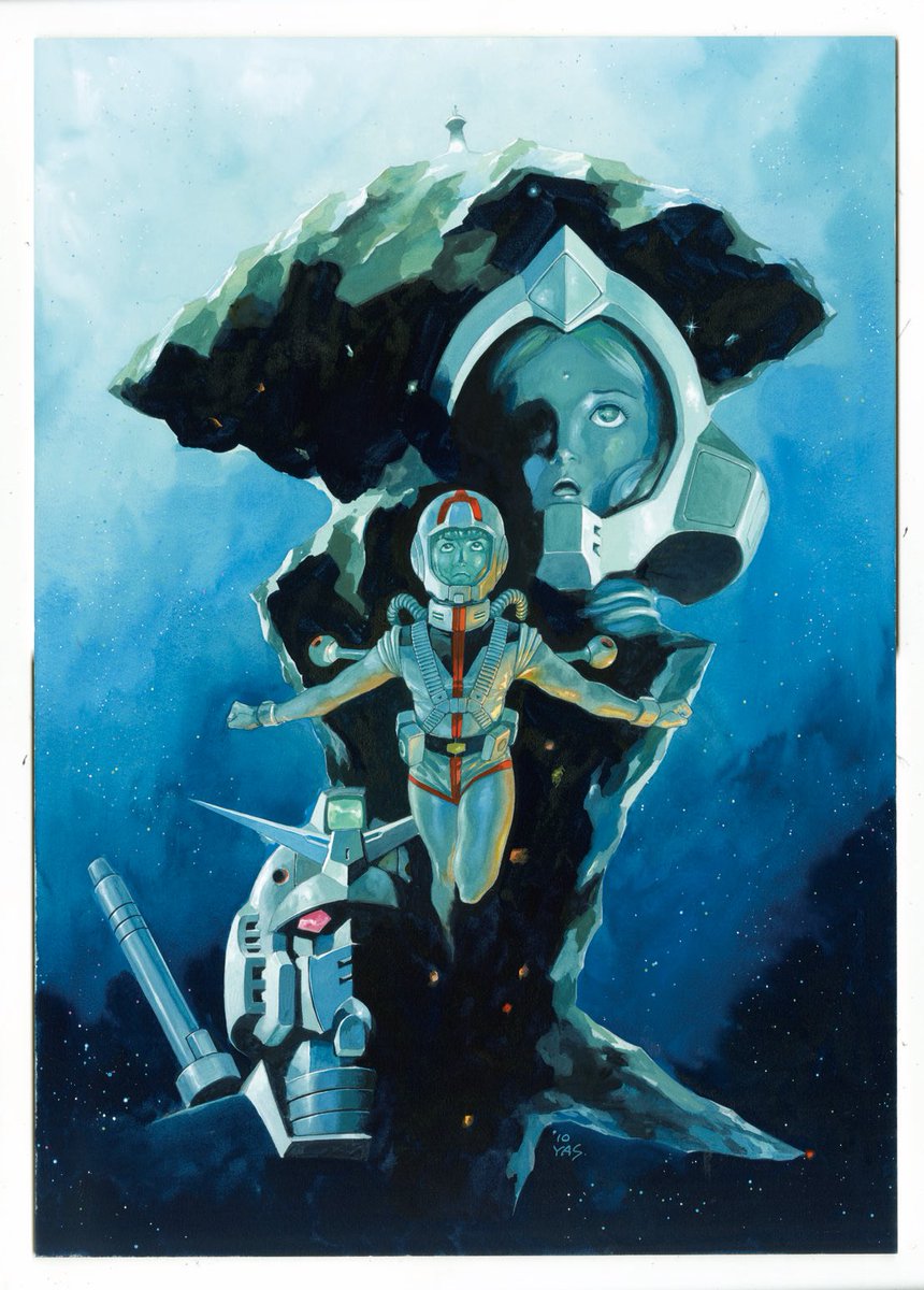 TheOtaking's tweet photo. Mobile Suit Gundam: The Origin - Yoshikazu Yasuhiko - 2001/2011 https://t.co/WmOA0dyJO3