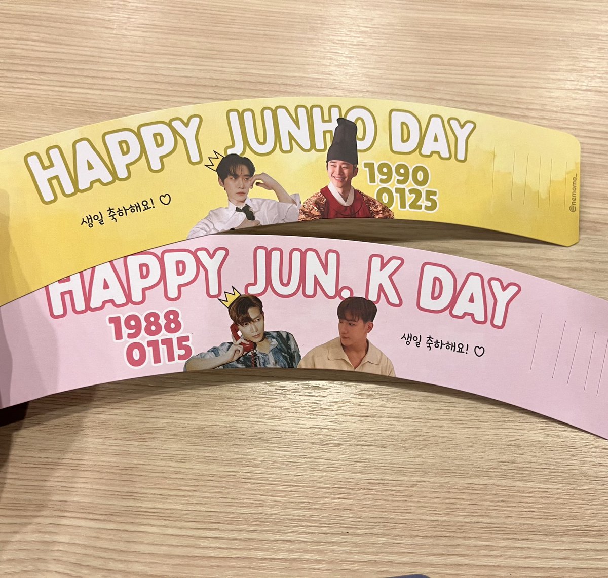 imhalooo's tweet photo. Happy Birthday to JUNBROS πππ
#2PM
#WithJUNBROSAgain https://t.co/f1nsAqP24V
