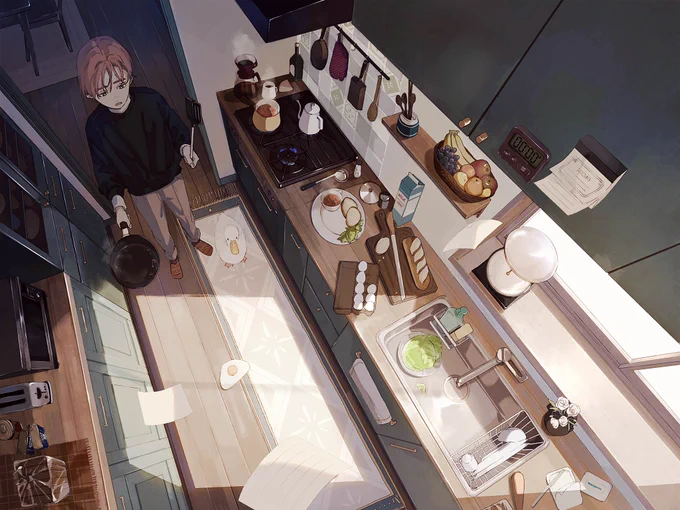 最近のごちゃごちゃな絵です 