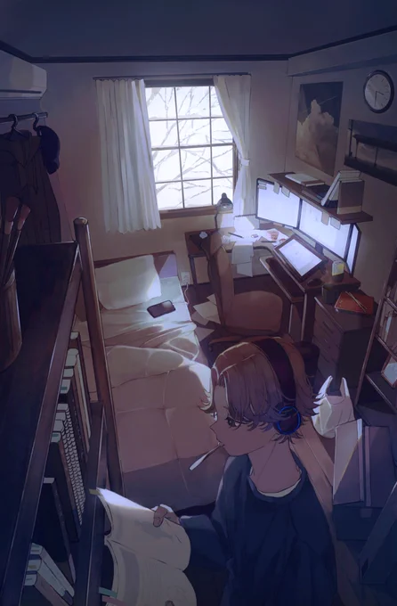 最近のごちゃごちゃな絵です 