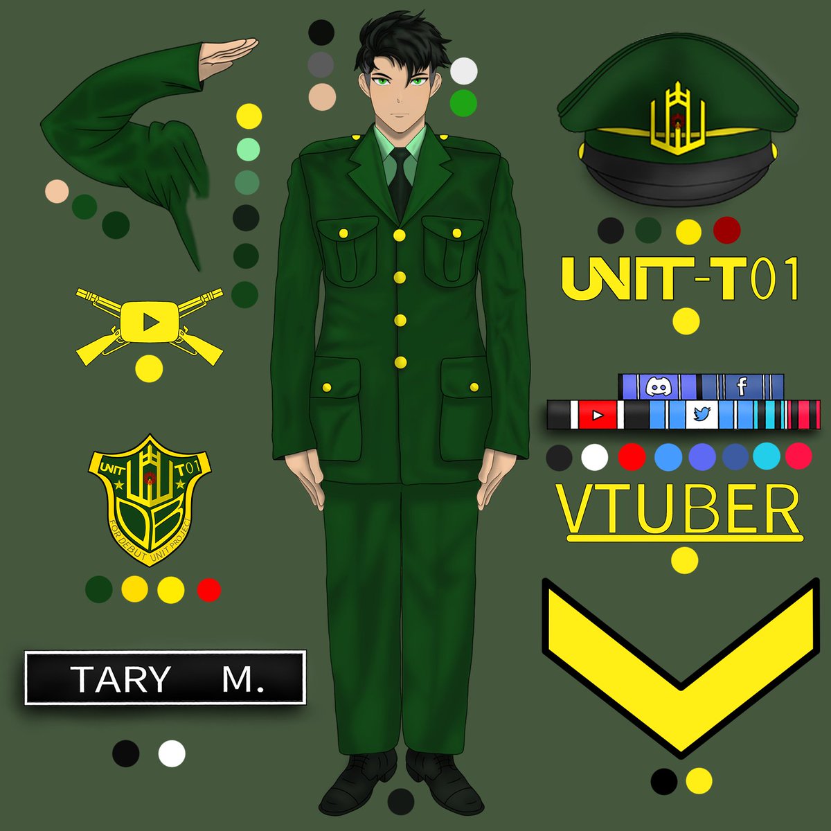 Unit_T01's tweet photo. Tary Military Oparating.
@Unit_T01 under @UnitProject1

#Vtuber #VtuberTH #TaryMilitary 

Hashtag : #TaryMilitary   #TaryArtFan   #TaryHelp

Tipme : https://t.co/C3MbzibIIh

Twitter : https://t.co/zyWb0XwNTi

Youtube : https://t.co/wJJxn7oacb

Facebook: https://t.co/SERnGH1OSa https://t.co/TpIRAUdRli