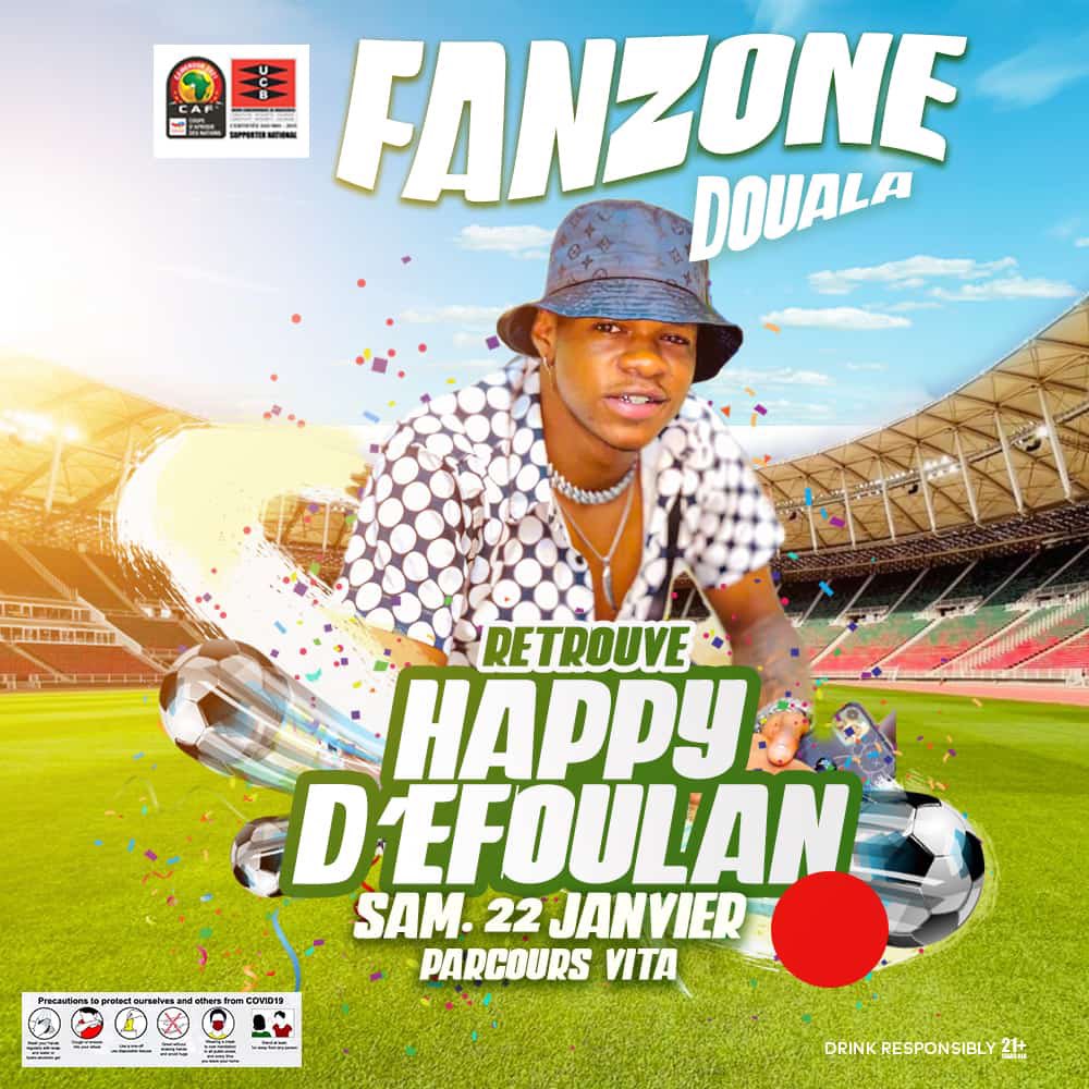 AgenceNimbus's tweet photo. L’ambiance ne s’arrête pas dans les fans zones.

En attendant le début des huitièmes de finale, pus avons prévu du lourd pour maintenir la ferveur.

#theShowMustGoOn
#CanTotalEnergiescameroun2021 https://t.co/qHCDNBeBIt