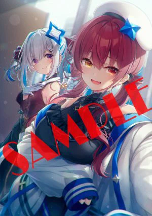 1月27日発売の「宝鐘マリン ファンブック&コミックアンソロジー #お宝海賊日誌」にイラスト一枚寄稿させていただいております!🏴‍☠️
マリン船長withかなたんの衣装交換です
こちらゲーマーズ様での店舗特典にもなっております!
内容盛りだくさんの一冊ですのでみんな買おう!!
※掲載許可頂いてます 