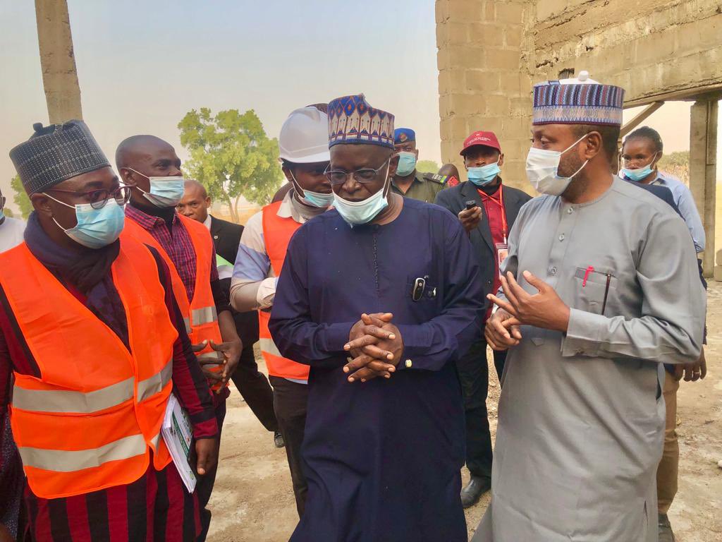 MohdHAbdullahi's tweet photo. #ZariaProjects
I inspected on going works on Auditorium & Exhibition buildings at the @NARICTZx headquarters. So far work done seems in order and according to specifications. The contractor commit to delivering on schedule https://t.co/wDuPLZYMKR