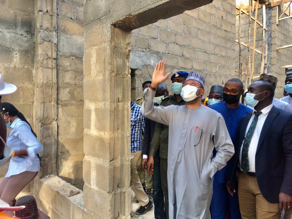 MohdHAbdullahi's tweet photo. #ZariaProjects
I inspected on going works on Auditorium & Exhibition buildings at the @NARICTZx headquarters. So far work done seems in order and according to specifications. The contractor commit to delivering on schedule https://t.co/wDuPLZYMKR