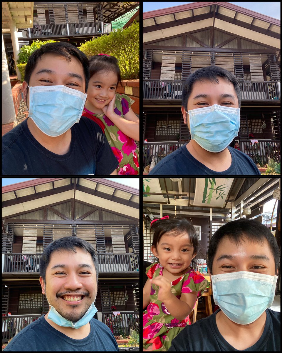 RenzoGuinto's tweet photo. After three weeks of isolating, now back home with the nieces! #Baobao #Bunita #UncleDoc https://t.co/SCecN9GODw