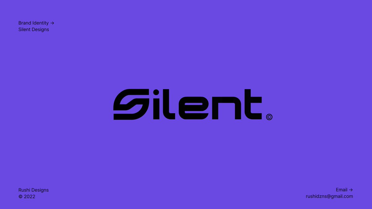 rushiAGI's tweet photo. Brand Identity → @dznsilent 

Email → rushidzns@gmail.com
Portfolio → https://t.co/uQ2UHnxAWn https://t.co/i8pT4pi1o5