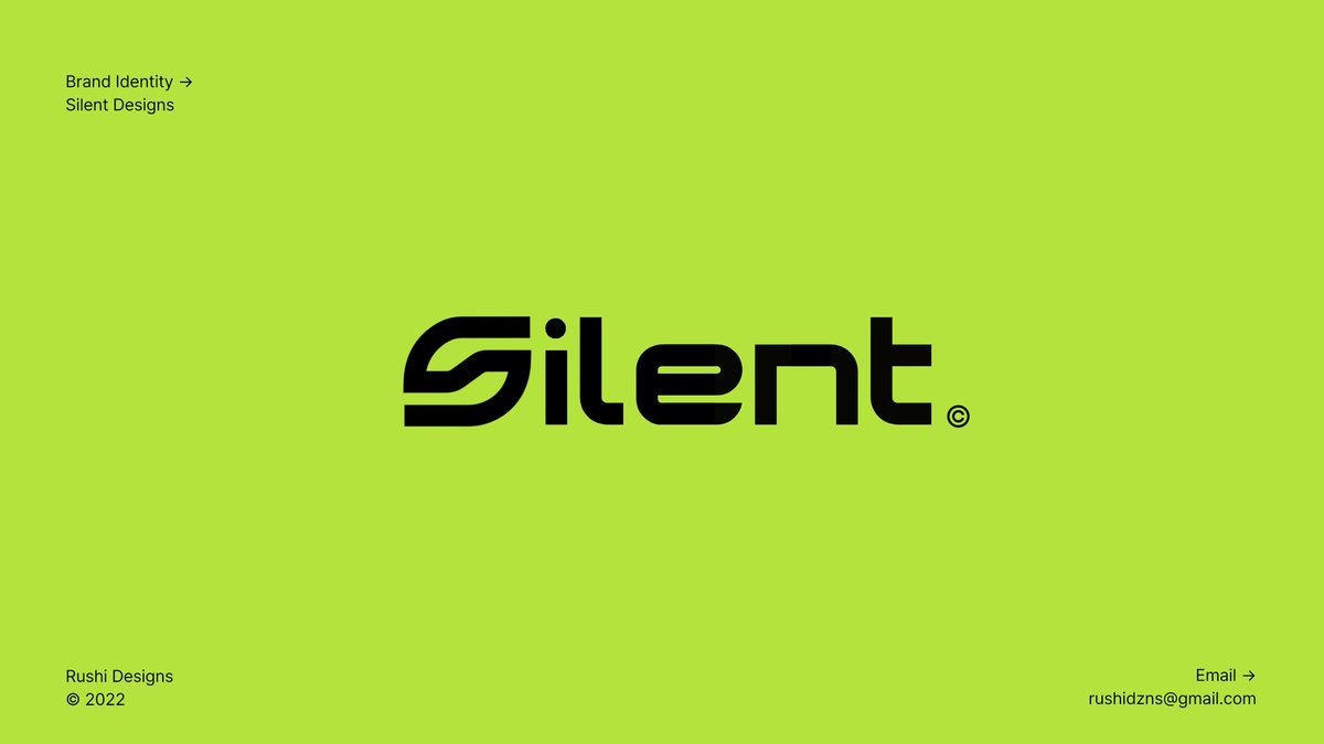 rushiAGI's tweet photo. Brand Identity → @dznsilent 

Email → rushidzns@gmail.com
Portfolio → https://t.co/uQ2UHnxAWn https://t.co/i8pT4pi1o5