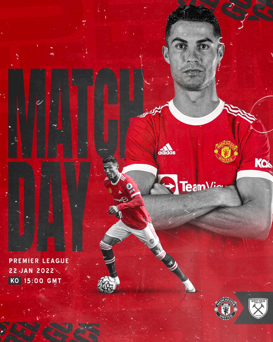 Blaq_mandem's tweet photo. I designed a match day poster for Manchester United’s game vs West Ham. #mufc #MUNWHU https://t.co/rU3FkhwDga
