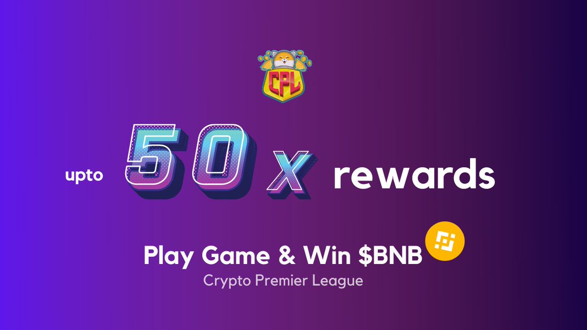 cpl_crypto's tweet photo. CPL rewards are green today! We are increasing our rewards from to 50x! ✨1.25 $BNB rewards per day✨

📌Download CPL https://t.co/TfD3pQCjI9
😎Join, play &amp; earn
🏆Rewards 1.25 $BNB tokens

#BinanceSmartChain #GameFi #PlayToEarn #BNB https://t.co/tuuVSKSqkD