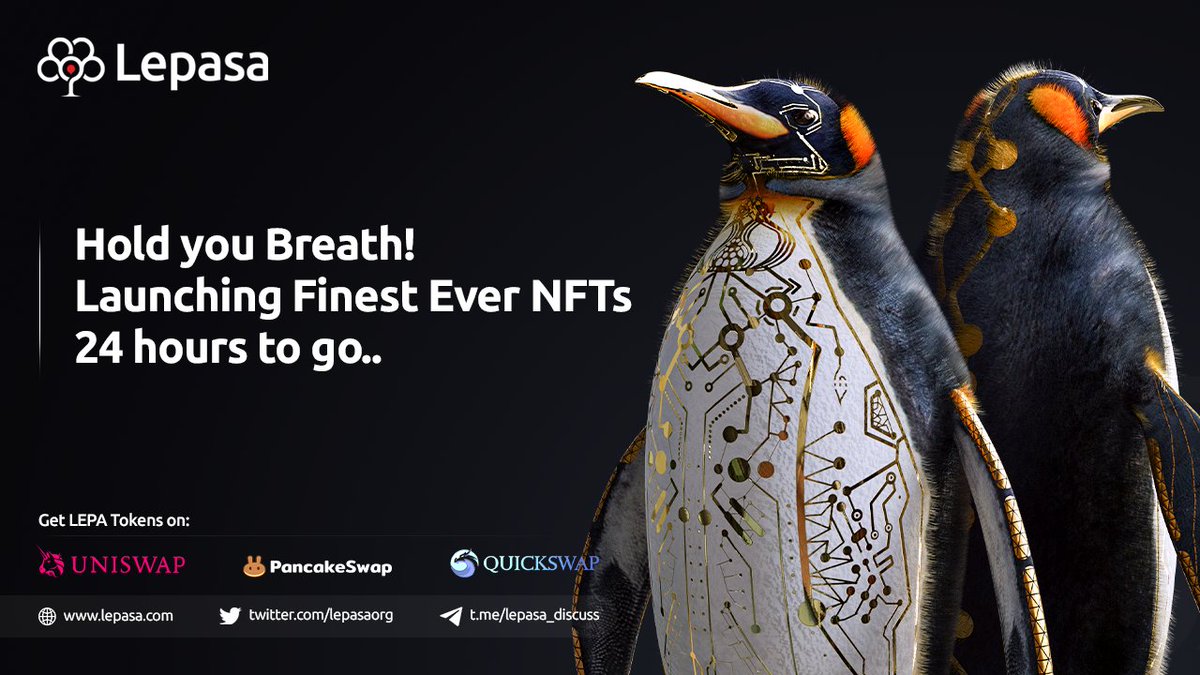 Lepasaorg's tweet photo. Hold your breath ! The moment is just coming when you can actually own Finest Ever #Lepasa NFTs✨

🔥🔥𝟐𝟒 𝐇𝐎𝐔𝐑𝐒 𝐓𝐎 𝐆𝐎🔥🔥

STAY TUNED📲

#Polqueen #NotJustJPEGs #NFTs #NFT #NFTCommunity #nftcollector #NFTcollectibles #NextGenNFTs #Lepaverse #lepa #lepatoken https://t.co/ePMRH3v6Vm