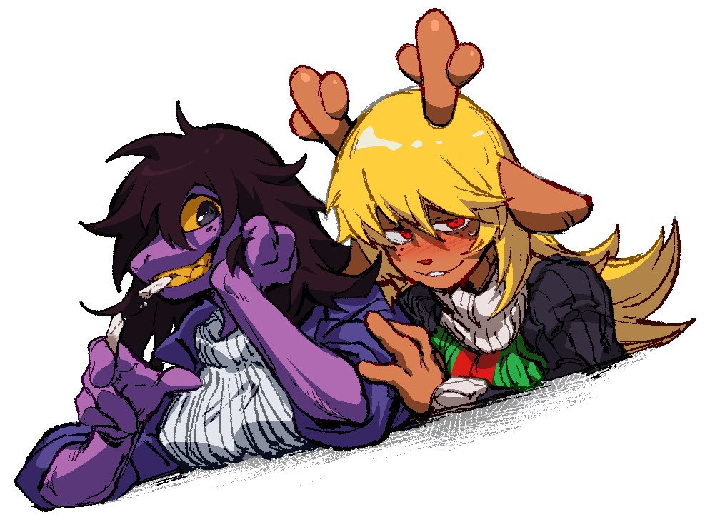 #DELTARUNE  #susie #noelle 
Girls❤️
