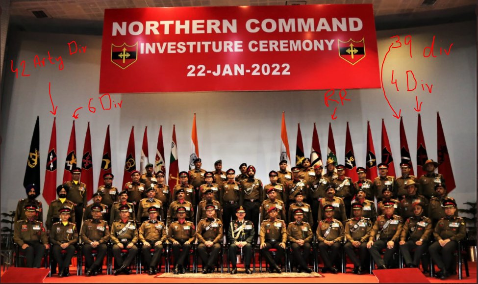 orbatnoob_3's tweet photo. Lot of extra firepower with Northern Command
42 Artillery Division
39 Infantry Division and 6 Div : Strategic reserved
4 Div 
And the newly raised formation from Rashtriya Rifles. https://t.co/kKKCnNqWyw